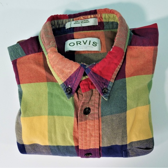 Orvis Other - Orivs BDC Red Green Plaid L/S Shirt  G912